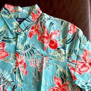 Reyn Spooner Tailored Fit Orchid Print Medium